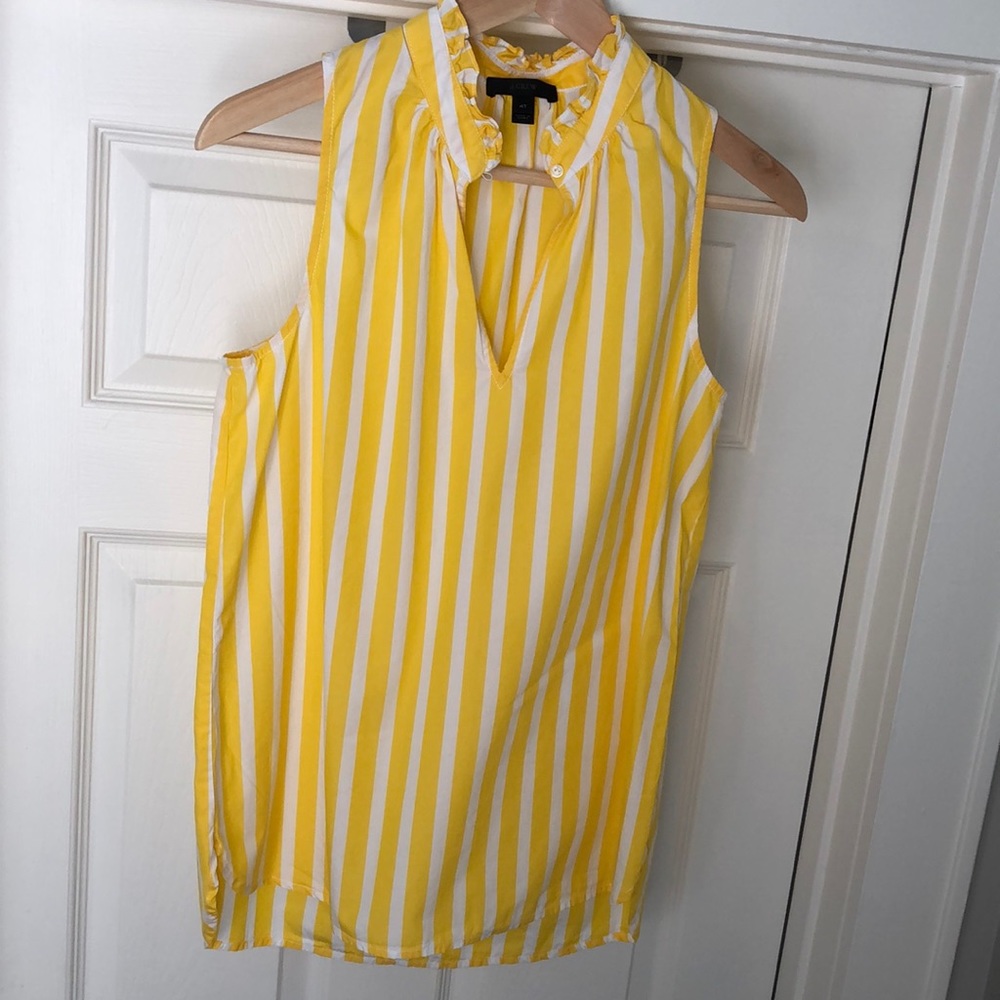 J. Crew sleeveless popover